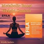 Efila Metabolic Boost Weight Control 30 Jelly Sachets (net Weight 600gm)