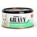 Aristo-Cats Premium Plus Gravy Tuna with Shirasu 80g