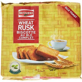 Britannia Wheat Rusk Biscotte Suji Toast 170g