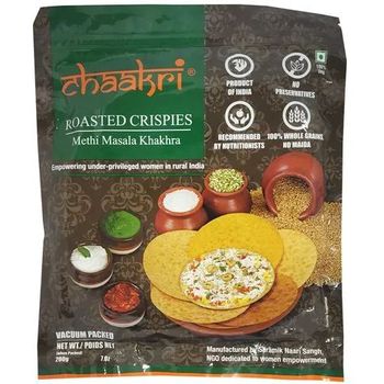 Chaakri Roasted Crispies Methi Masala Khakhra 200g
