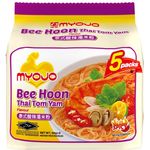 Myojo Bee Hoon Tom Yam Instant Noodles 5 x 60g
