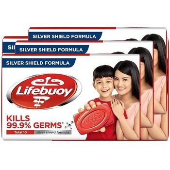 Lifebuoy Bar Jumlah 10 3 Keping 80g x 3's