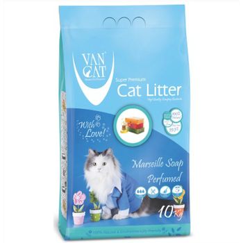Van Cat Marseille Soap Scented Fine Grain Cat Litter 10kg