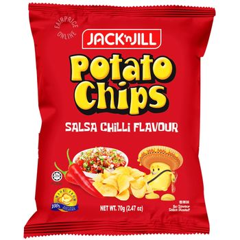 Jack 'n Jill Potato Chips Salsa Chilix5pcs