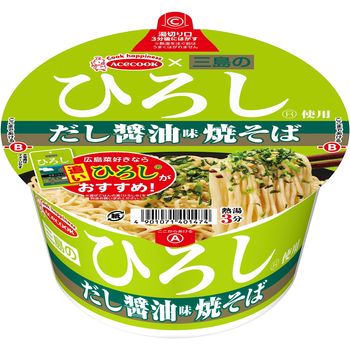 Acecook Mishima Hiroshi Soba with Soy Sauce Flavored Soba 79g