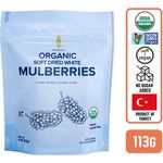 Amphora Organic Soft Dried Mulberries 113g