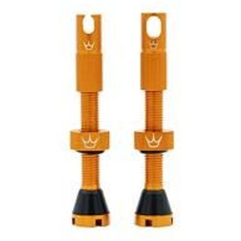 Peaty's X Chris King Mk2 Tubeless Valves 42mm Mango
