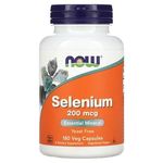 Now (Foods) - Essential Mineral, Selenium (180 veggie capsules)