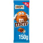 M&M's Crispy Chocolate Bar 150g