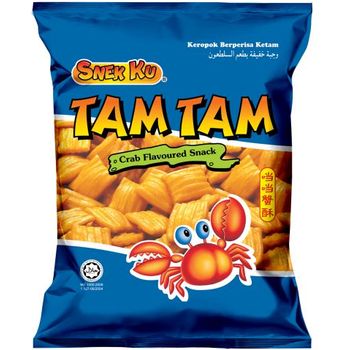 Snek Ku Tam Tam crab flavoured snack 20g