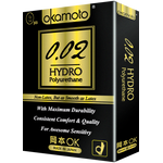 Okamoto 002 Hydro Polyurethane 3pcs