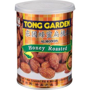 Tong Garden Honey Roasted Almonds Tin 140g