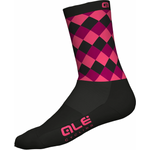 Ale Cycling Rumbles Socks - Black Pink