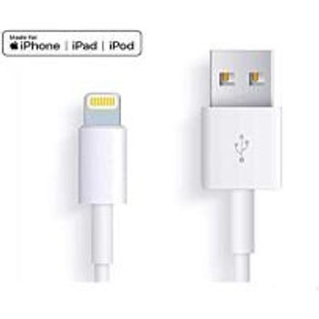 Multiups Apple Iphoneipad Chargingcharger Line Apple Mfi Certified Compatible With Iphone X 87 65 Series White 1m 3.3ft Original Certification 1 Pack