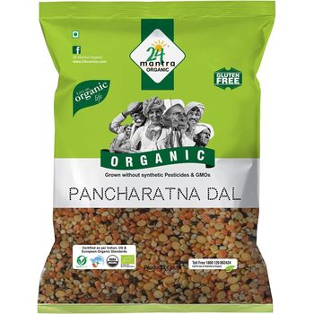 24 Mantra Organic Pancharatna Dal 500g
