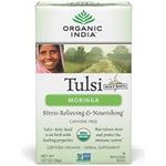 Organic India Tulsi Tea Organic Moringa Tea Bags 18 Count