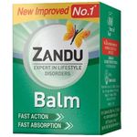 Zandu Balm Effective Relief From Headache Body Pain Sprain And Cold 8ml