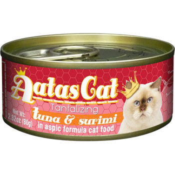 Aatas Cat Tantalizing Tuna And Surimi 80g