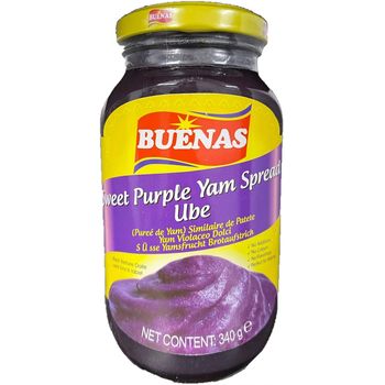 Buenas Ube Sweet Purple Yam Spread 340g