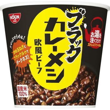 Nissin Foods Nissin Black Curry Meshi Continental Beef 104g