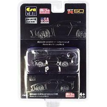 Era Car Gt-r50 By Italdesign Black With Dark Gray Wheels Limited Edition To 3600 Pieces 1 64 Diecast Model Car