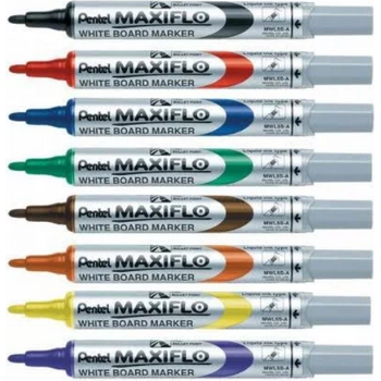 Pentel Maxiflo Whiteboard Marker Fine Bullet Tip