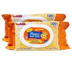 Pureen Baby Wipes Fragrance Free 100's x 2