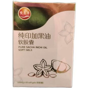 Yi Shi Yuan Pure Sacha Inchi Oil Soft Gels 31g 憶思源纯印加果油(60粒)