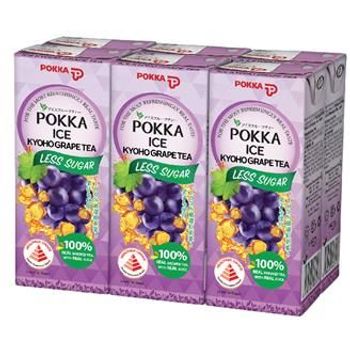 Pokka Ice Kyoho Grape Tea 6S 250ml