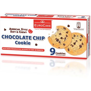 Eurocake Chocolate Chips Cookie 252g