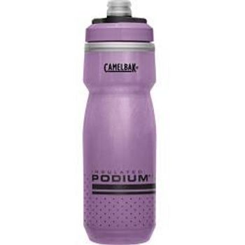Camelbak Podium Chill Insulated Bike Water Bottle Easy Squeeze Bottle Fits Most Bike Cages 21oz Purple