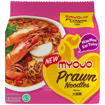 Myojo Instant Noodles Prawn Tanmen ( New packaging) 5 x 80g