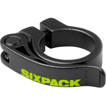 Sixpack Menace Dia 34.9 Seatclamp Black Neon Yellow