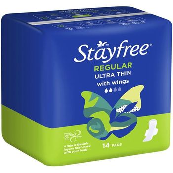 Stayfree Pads Ultra Thin Regular Wings 20pcs