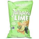 Late July Organic Jalapeno Lime Tortilla Chips 5.5 Ounce 12 Per Case.