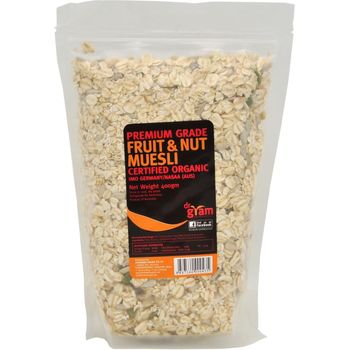 Dr Gram Organic Muesli With Mixed Dried Fruit Nut