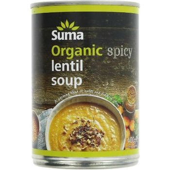 Suma Organic Spicy Lentil Soup 400g