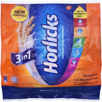Horlicks 3 In 1 Instant Malted Original