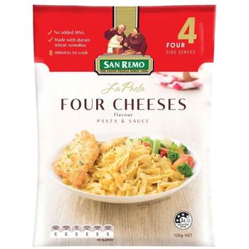 Sanremo La Pasta Macaroni Cheese 120g