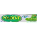 Polident Denture Adhesive Cream Fresh Mint 60g