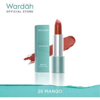 Wardah Exclusive Moist Lipstick 26 Mango 3.5g