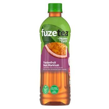 Heaven And Earth Fuze Tea Ice Passionfruit Tea Bottle 500ml