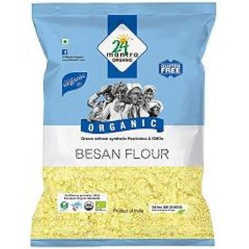 24 Mantra Organic Besan Gram Flour 500g