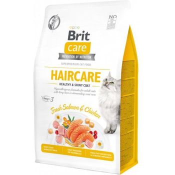 Brit Care Cat Grain Free Haircare Healthy And Shiny 0.4kg