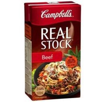 Cambells Realstock Beef 500ml