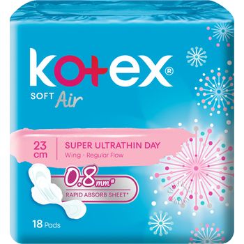 Kotex Soft Air Super Ultrathin Pads Regular 23cm