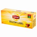 LIPTON YELLOW LABEL 25 TEA BAGS 50G