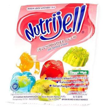 Nutrijell Jelly Powder Lychee 15g