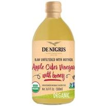 De Nigris Organic Apple Cider Vinegar With Honey Unfiltered 500ml