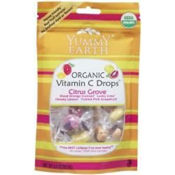 Yummy Earth Dropsog2vit Ccitrus 3.3oz
